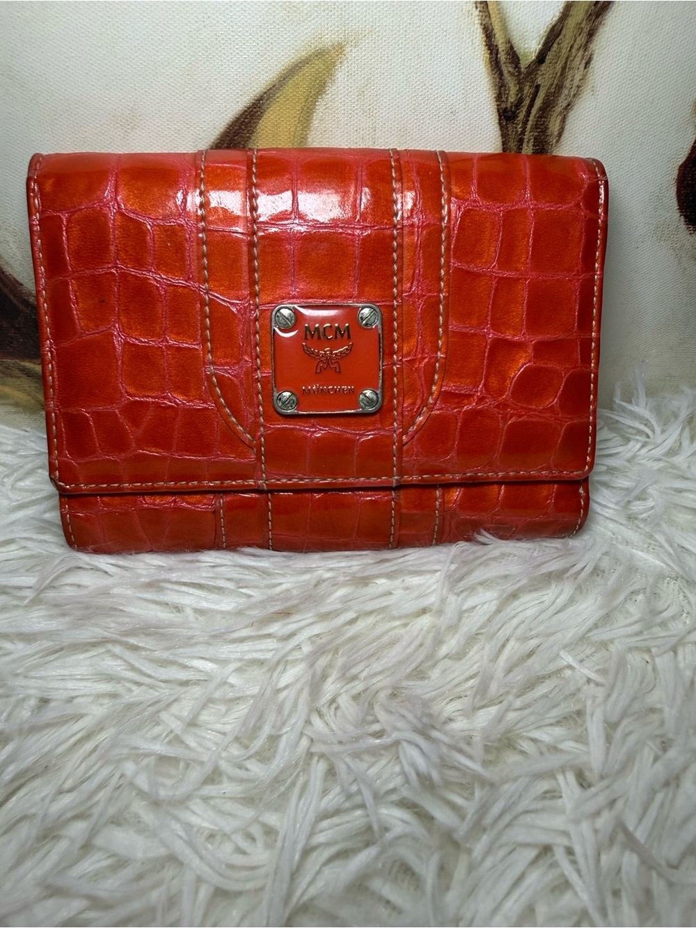 MCM Trifold Short Wallet